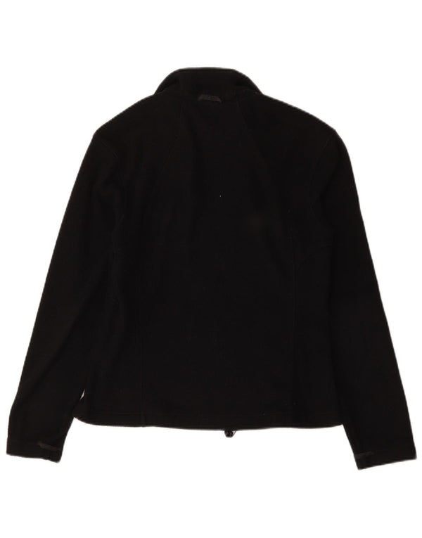 Jack Wolfskin Veste polaire pour femme UK 10 Small Noir Polyester