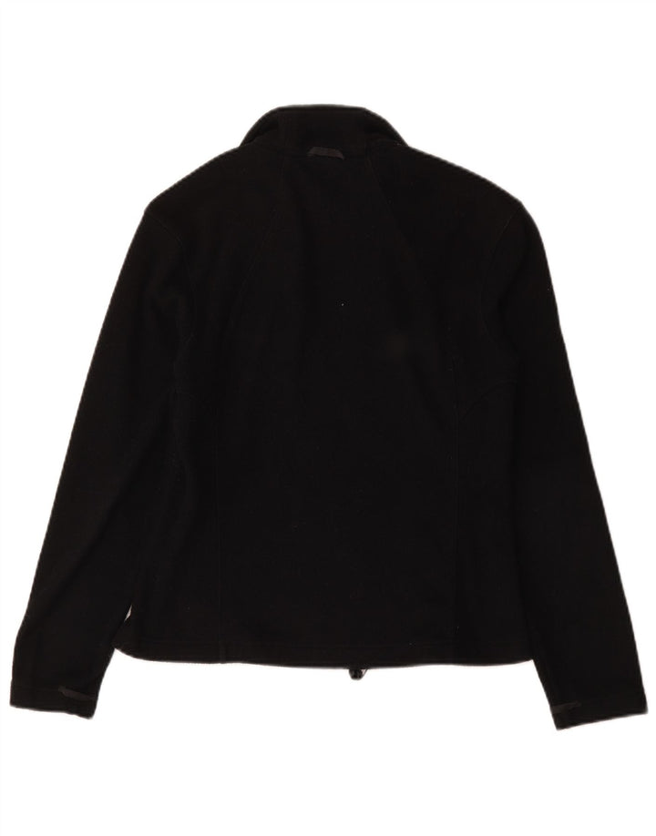 Jack Wolfskin Veste polaire pour femme UK 10 Small Noir Polyester