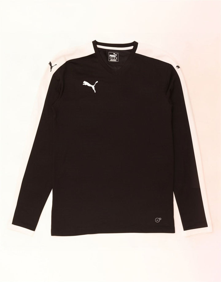 Puma Haut à manches longues pour homme Noir moyen Polyester