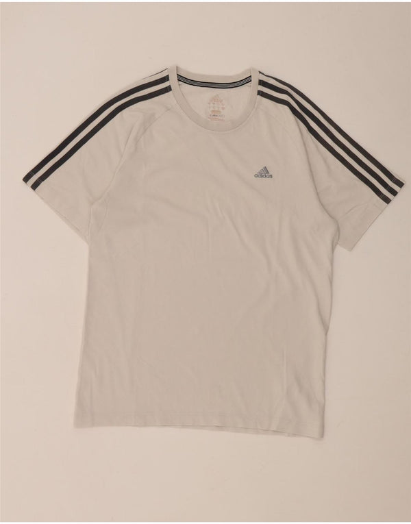 Adidas Hommes Clima 365 T-Shirt Haut Petit Blanc Coton