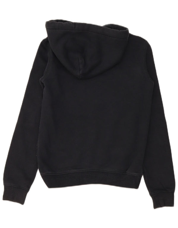 Jack Wills Pull à capuche surdimensionné graphique pour femme UK 4 XS Coton noir