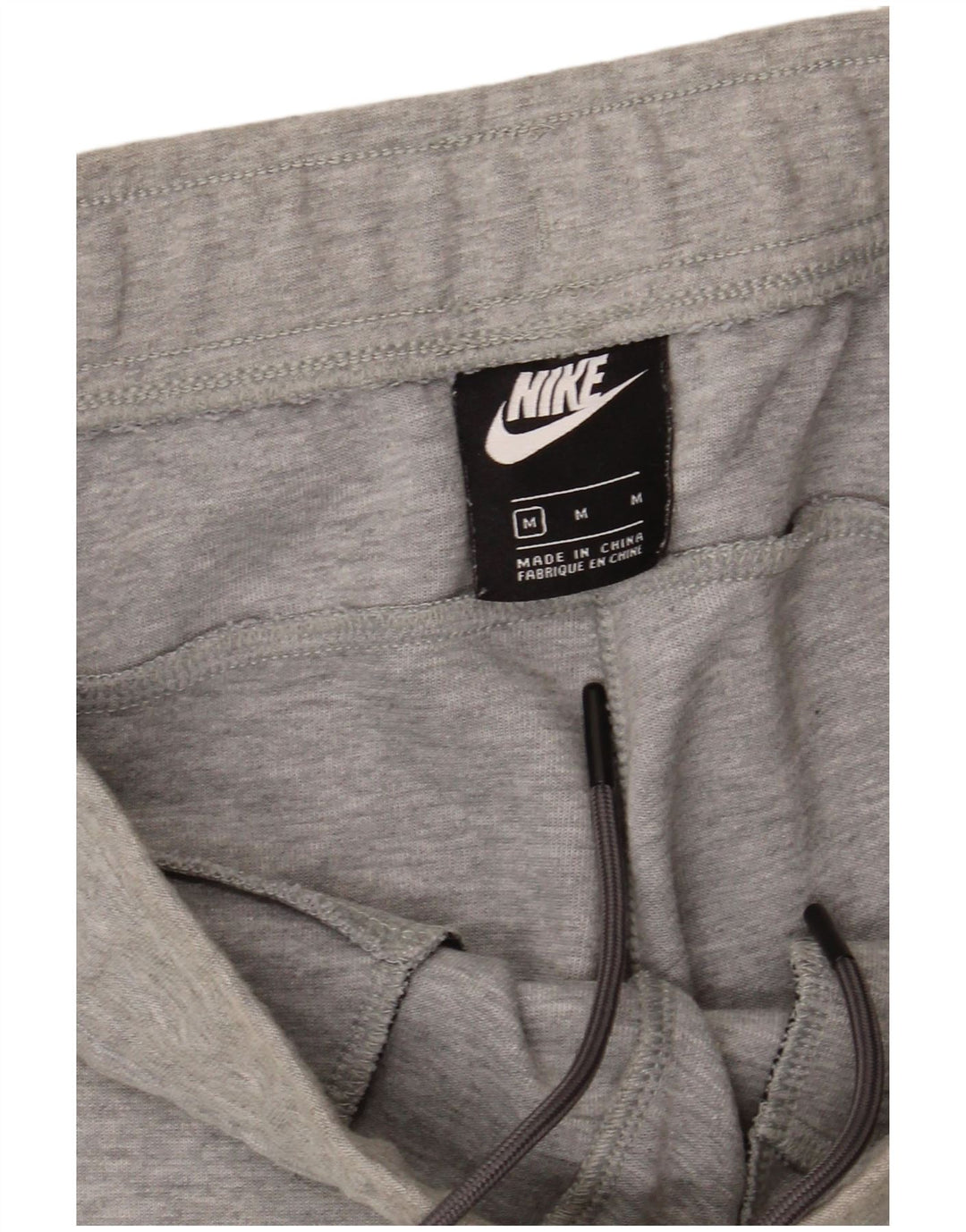 Short de sport Nike en coton moucheté gris moyen