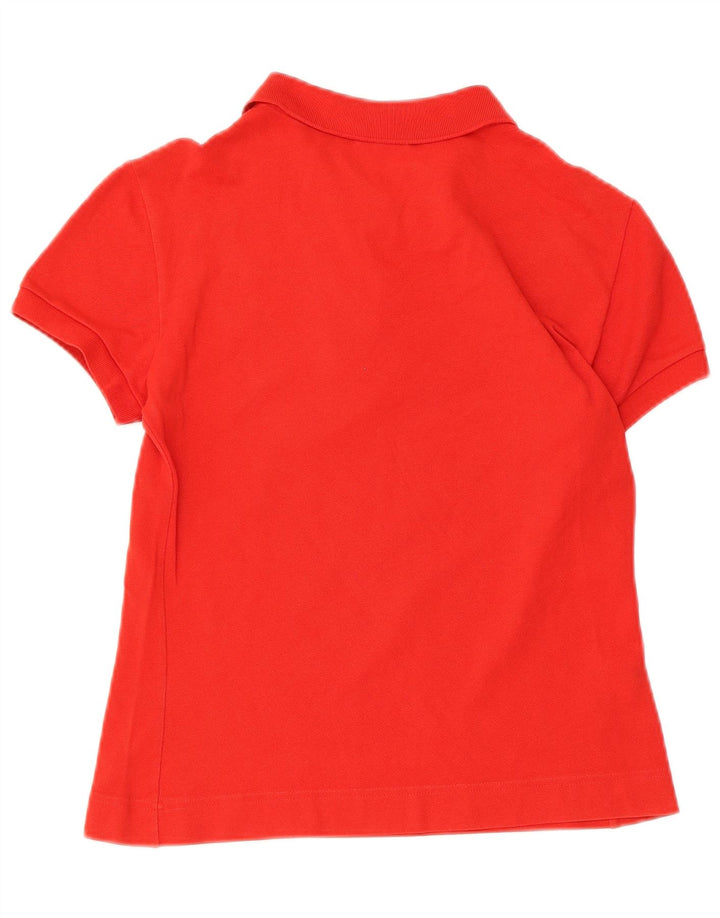 Lacoste Polo Femme Taille 42 Grand Rouge