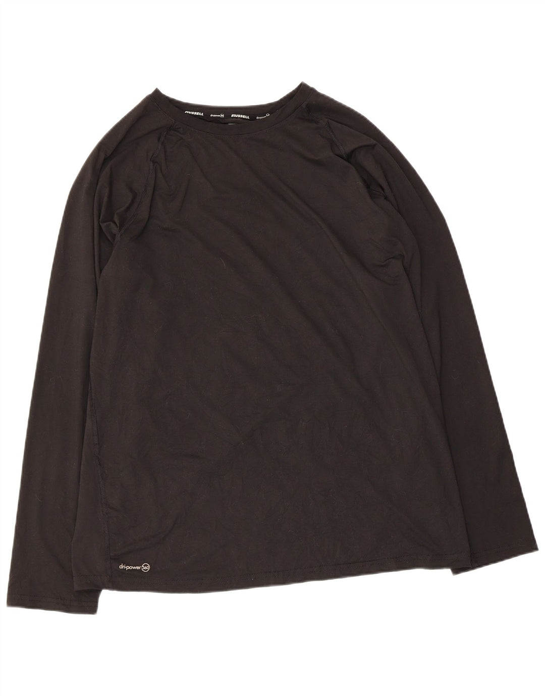 RUSSELL ATHLETIC Haut Homme Manches Longues XL Gris Polyester