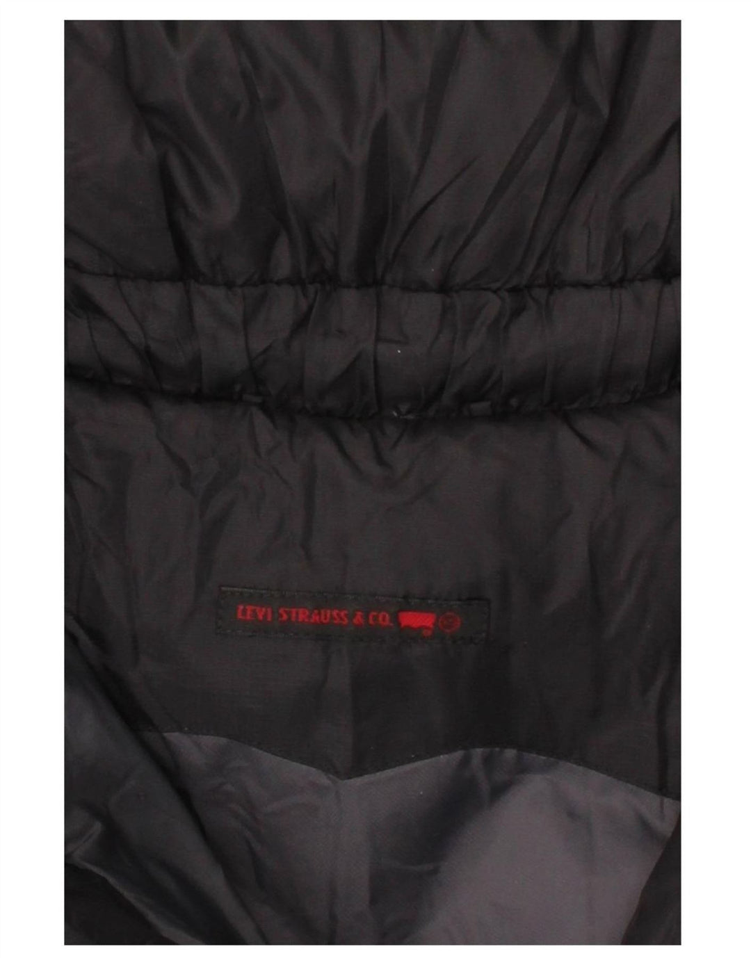 LEVI'S Womens Padded Jacket UK 6 XS Black Nylon
