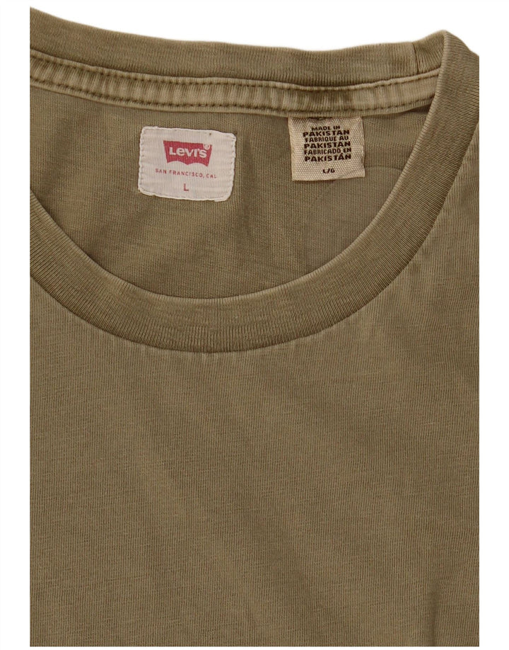 LEVI'S T-Shirt Homme Kaki Large