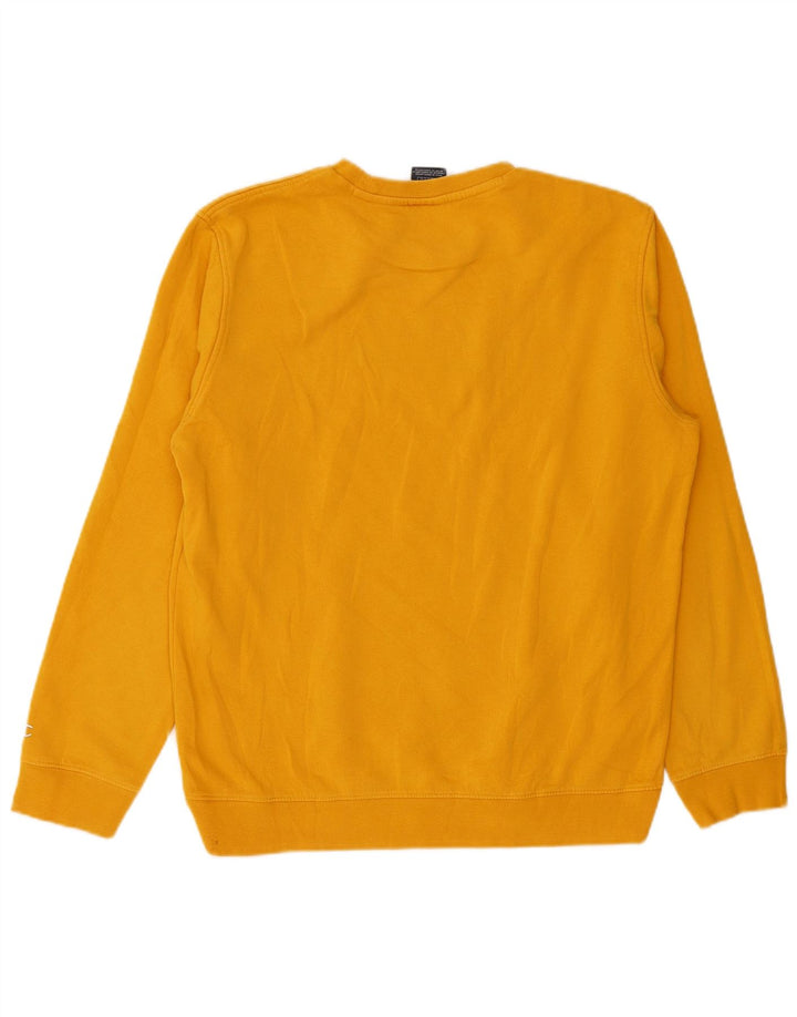 Champion Sweat-shirt graphique pour hommes, grand coton jaune