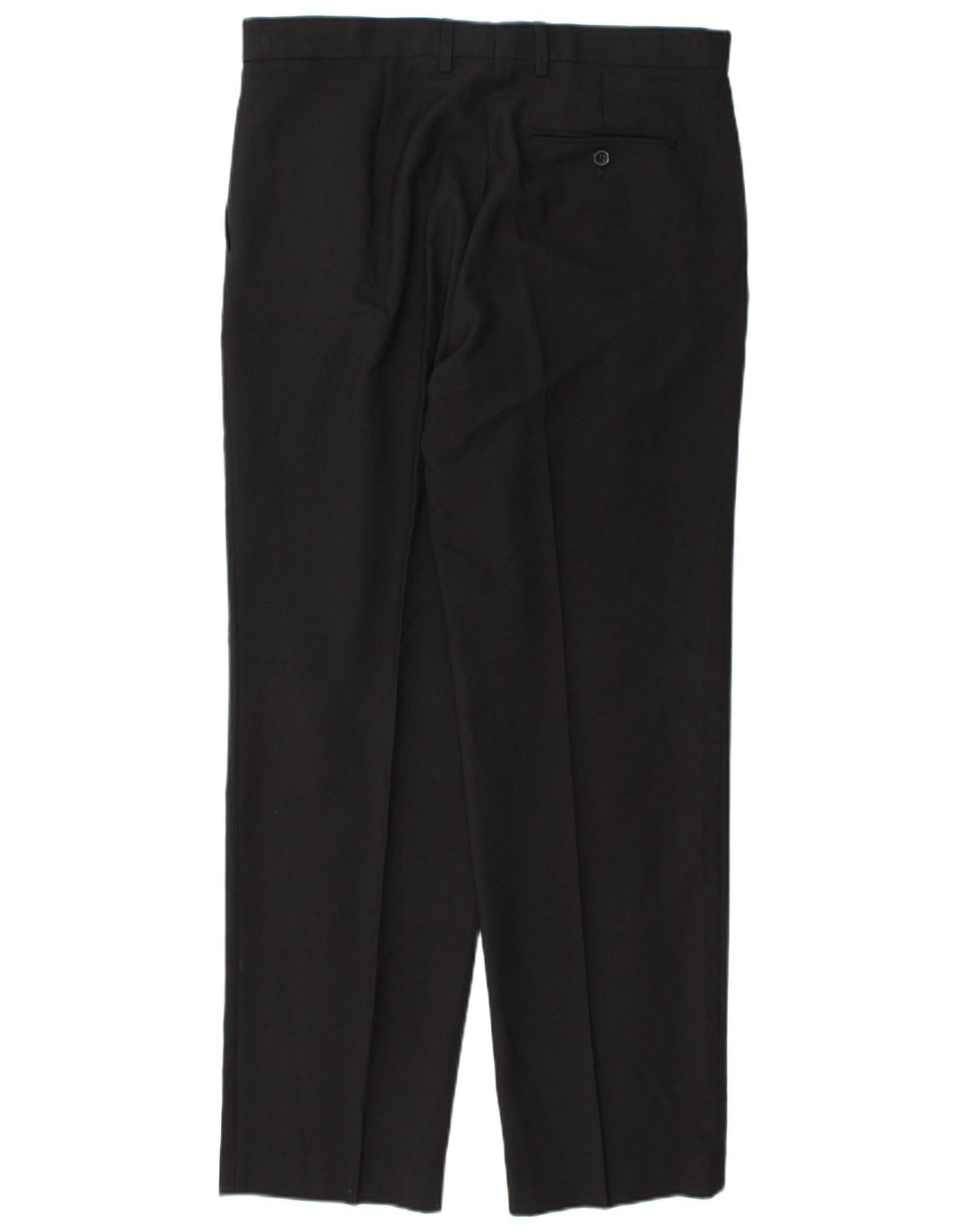 Marks & Spencer Pantalon de costume pour homme W36 L33 Noir Polyester