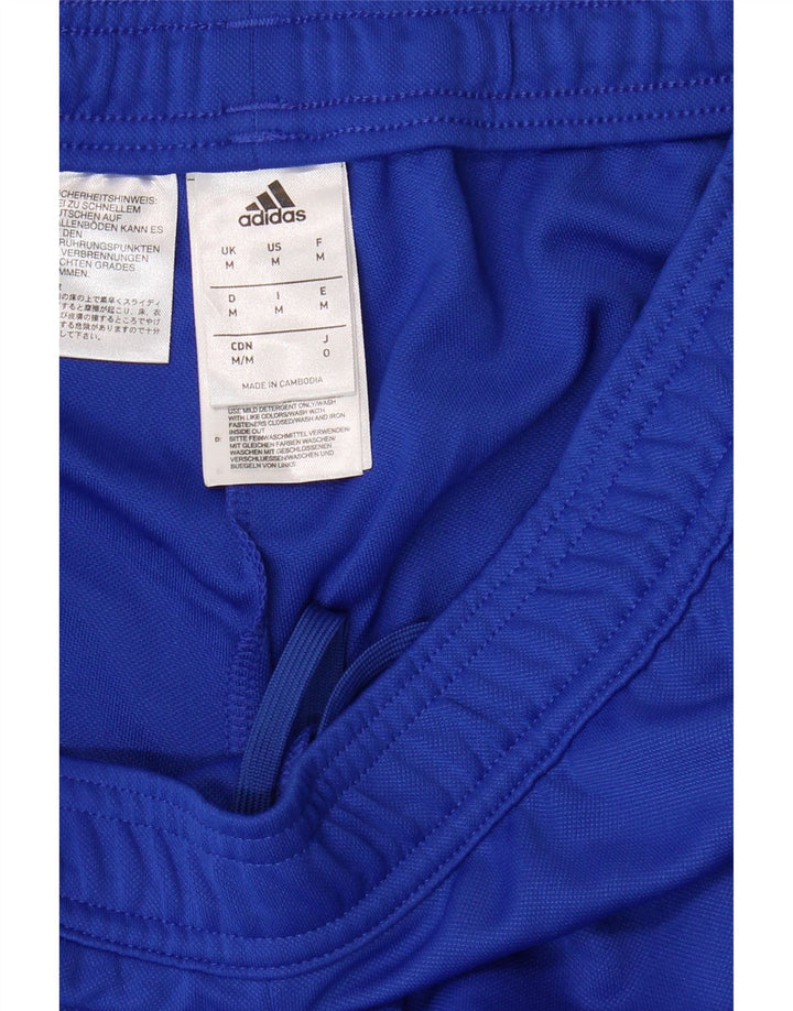 ADIDAS Mens Climalite Tracksuit Trousers Medium  Blue Polyester