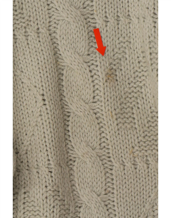 FOXHOUND Mens Graphic Turtle Neck Jumper Sweater XL Green Vintage Foxhound and Second-Hand Foxhound from Messina Hembry 