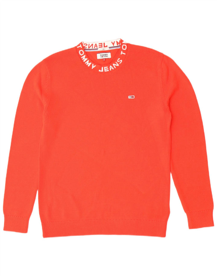 Tommy Hilfiger Pull Graphic Regular Fit Ras du Cou Homme Rouge Moyen