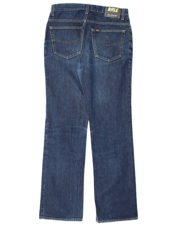 RIFLE Jean droit homme W32 L32 bleu coton