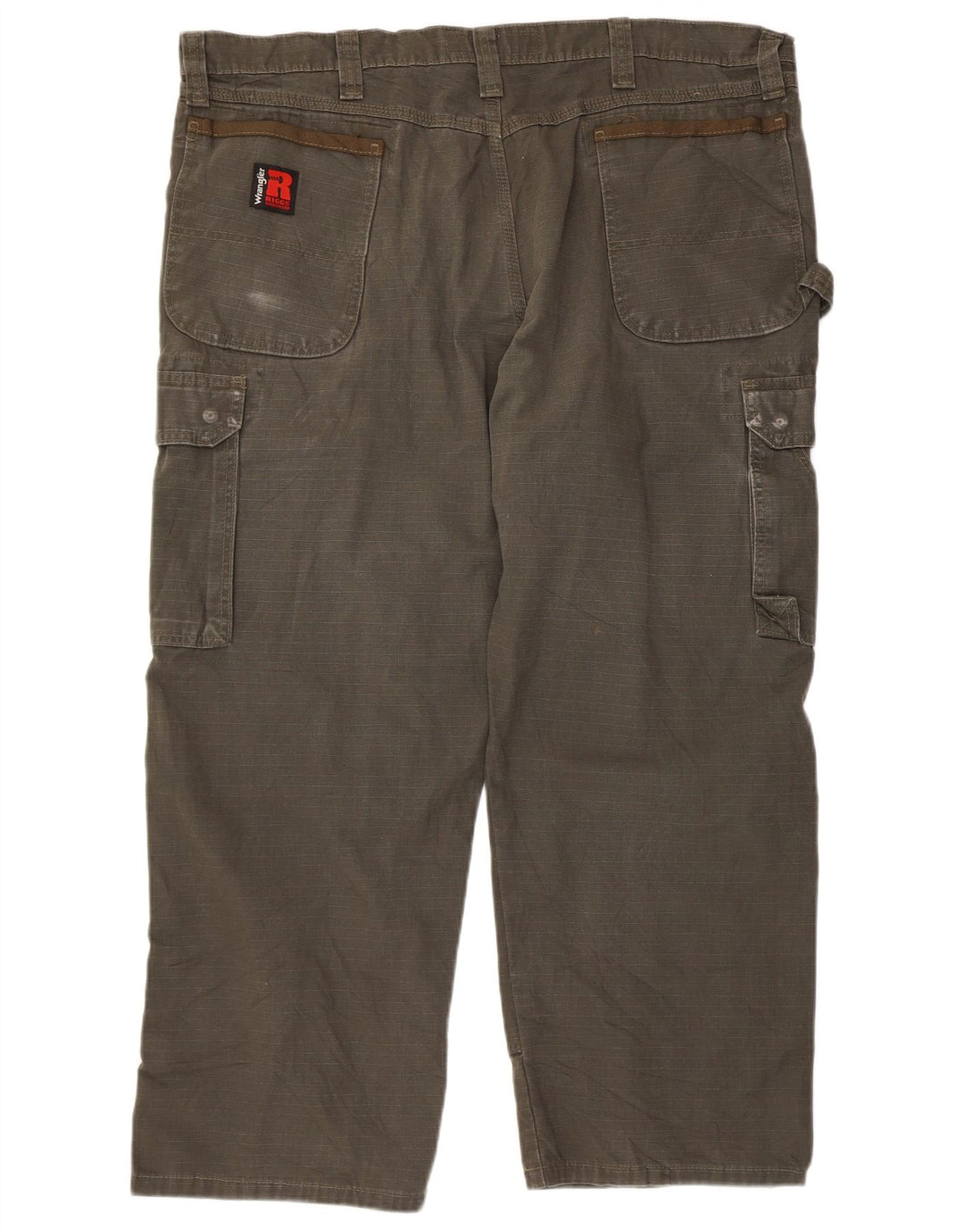 Wrangler Pantalon Cargo Droit Homme W40 L26 Coton Kaki