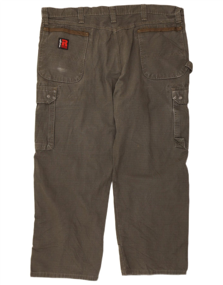 Wrangler Pantalon Cargo Droit Homme W40 L26 Coton Kaki
