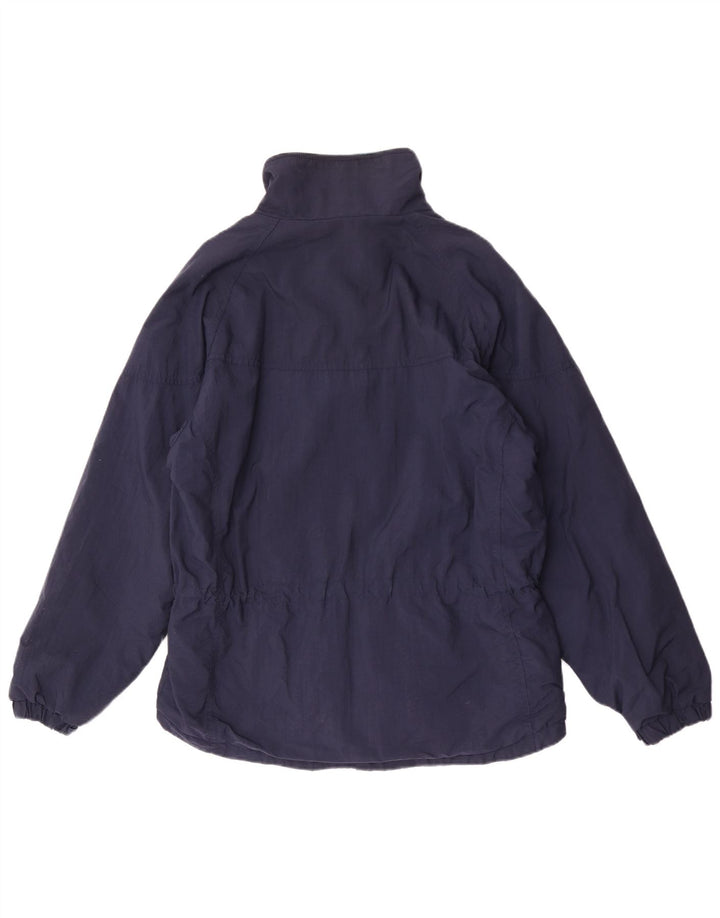 Columbia Veste coupe-vent coupe ample pour femme UK 14 Bleu marine moyen