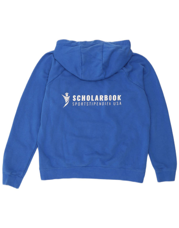 Nike Pull à capuche graphique pour femme UK 14 Bleu moyen Coton