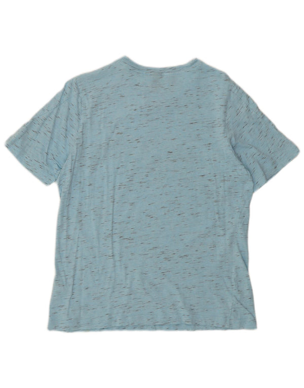 Adidas T-Shirt Graphique Garçon 13-14 ans Bleu Moucheté Coton