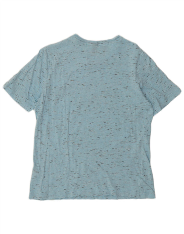 Adidas T-Shirt Graphique Garçon 13-14 ans Bleu Moucheté Coton