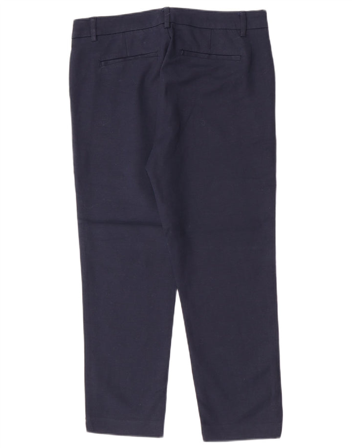 Tommy Hilfiger Pantalon court slim pour femme US 8 Medium W30 L24 Bleu marine