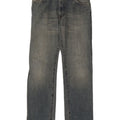 Calvin Klein Jean droit femme W34 L34 bleu coton