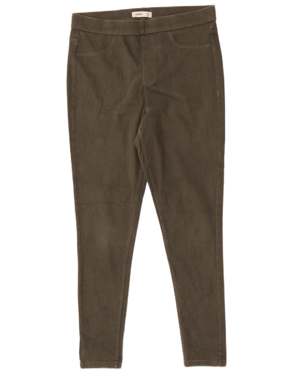 Marks & Spencer Pantalon décontracté Jegging pour femme UK 14 Medium W30 L27 Kaki