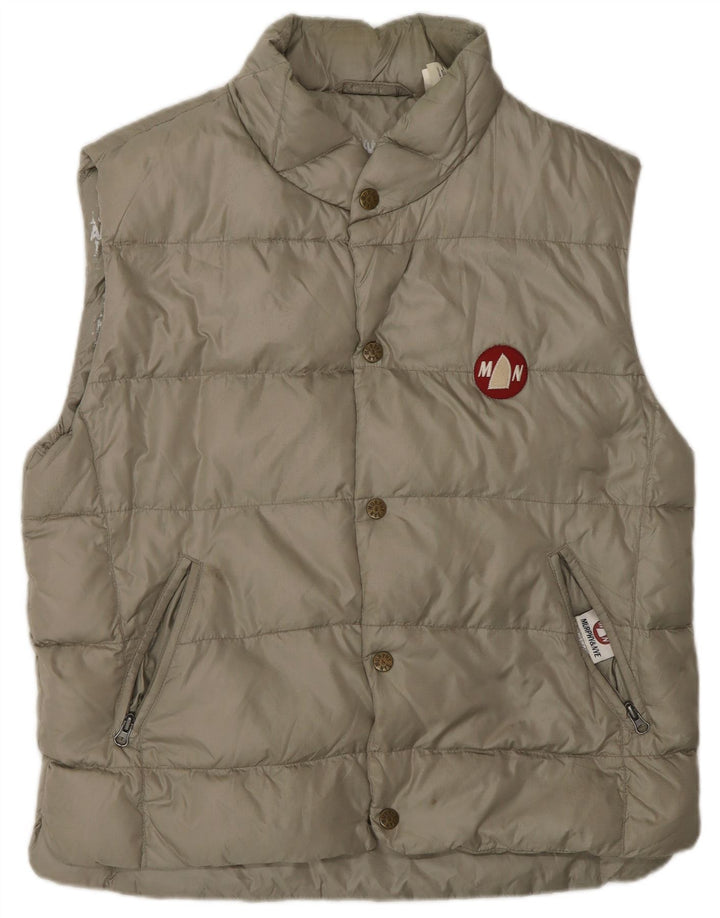 MURPHY & NYE Gilet Rembourré Homme UK 44 2XL Beige Polyamide