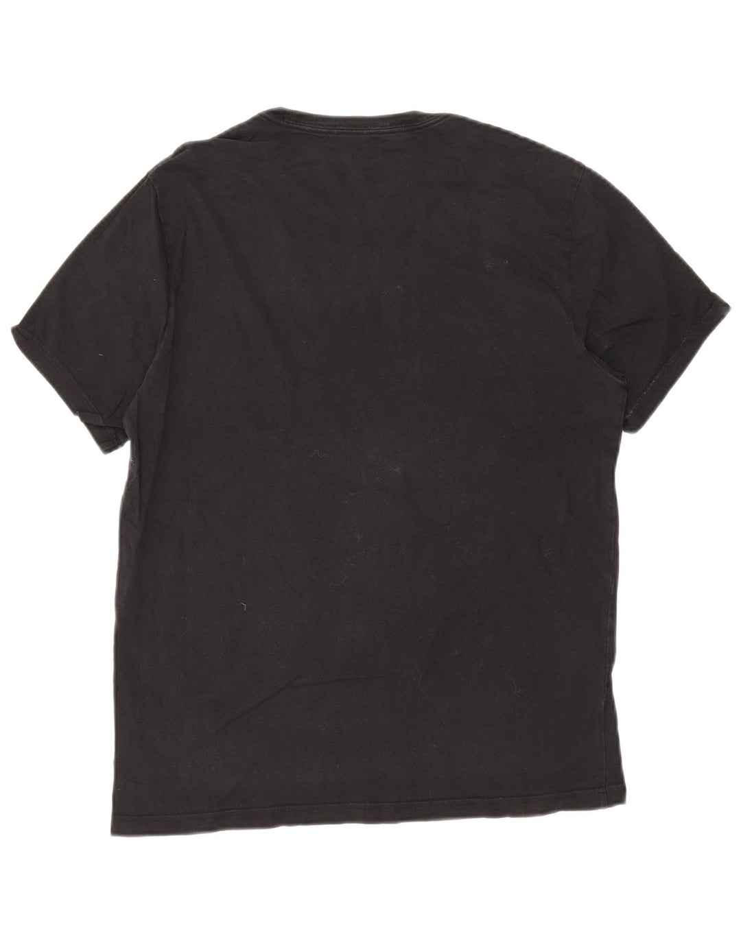 CONVERSE T-Shirt Graphique Homme Bleu Marine Moyen Coton