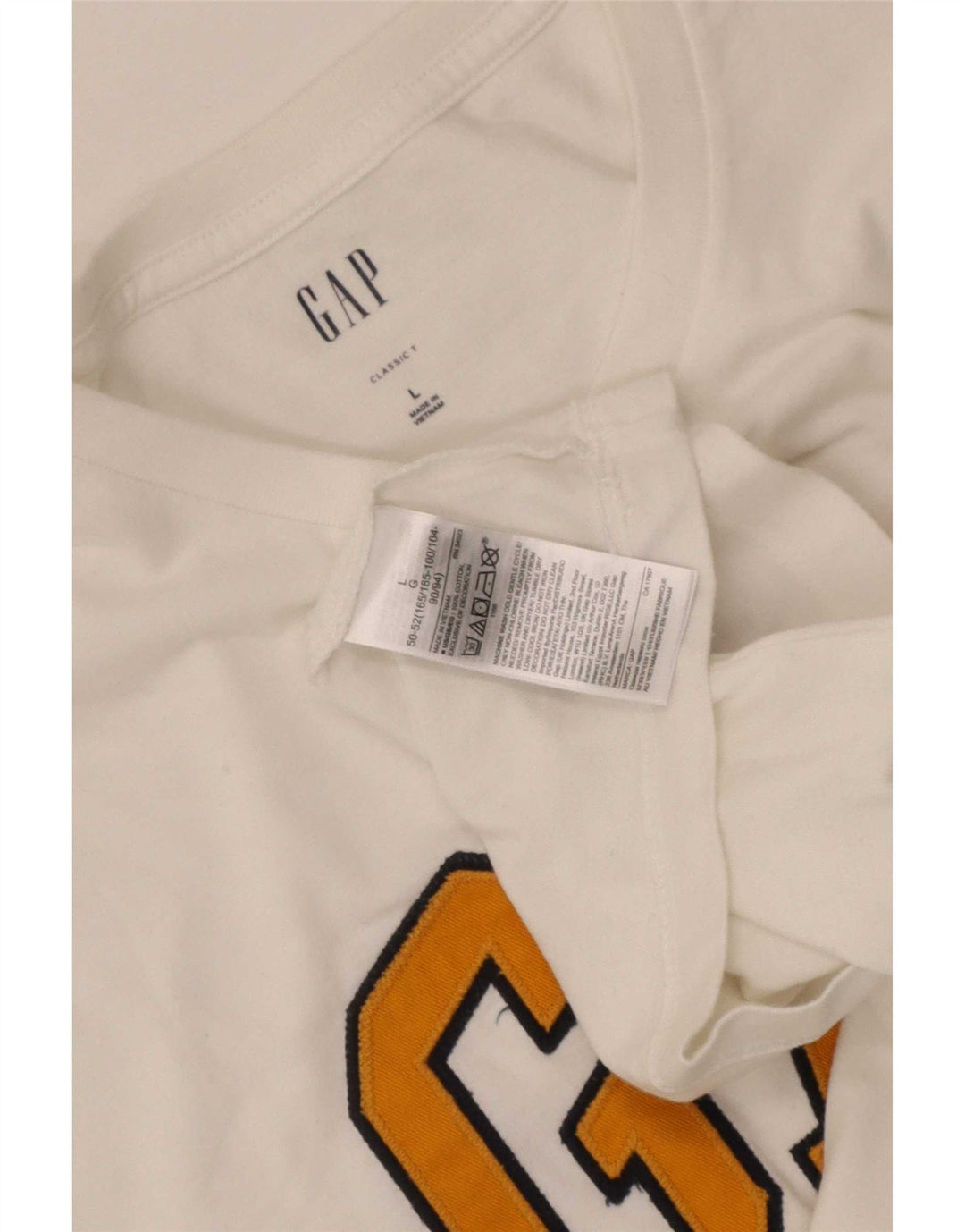 Gap T-shirt graphique classique pour hommes, grand coton blanc