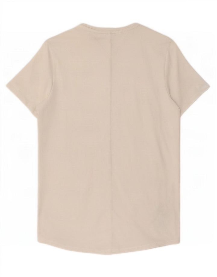 Tommy Hilfiger T-Shirt Homme Blanc Moyen Coton
