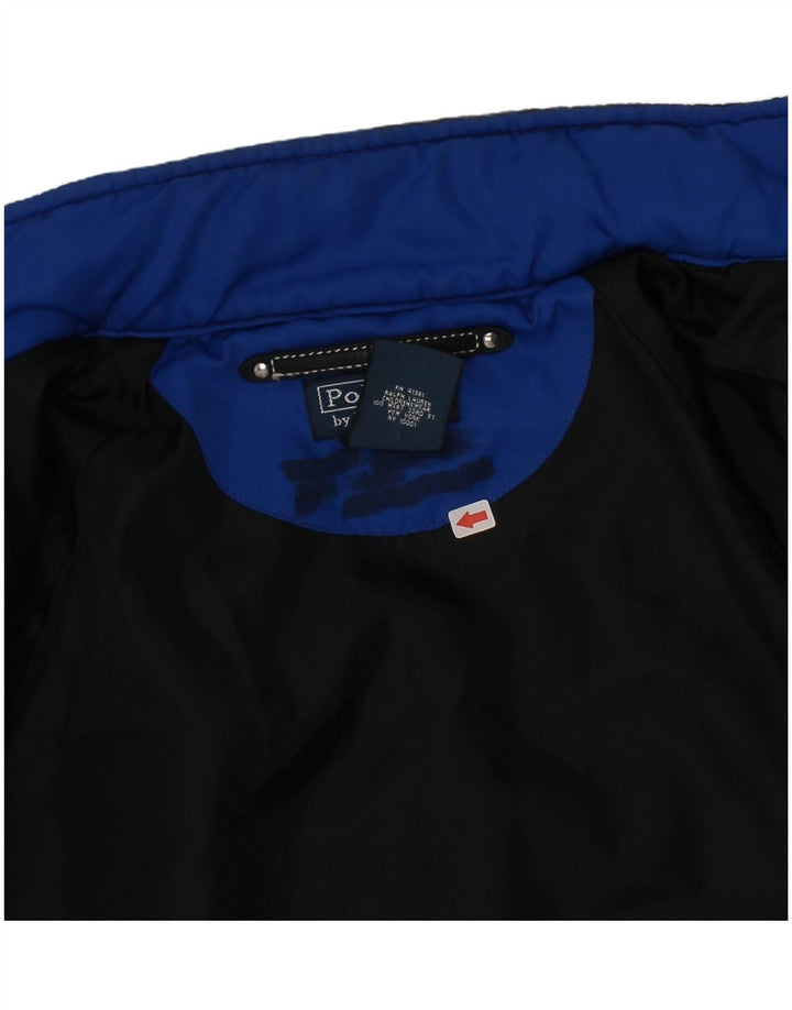 Polo Ralph Lauren Veste Harrington graphique pour garçon 7-8 ans Petit bleu marine