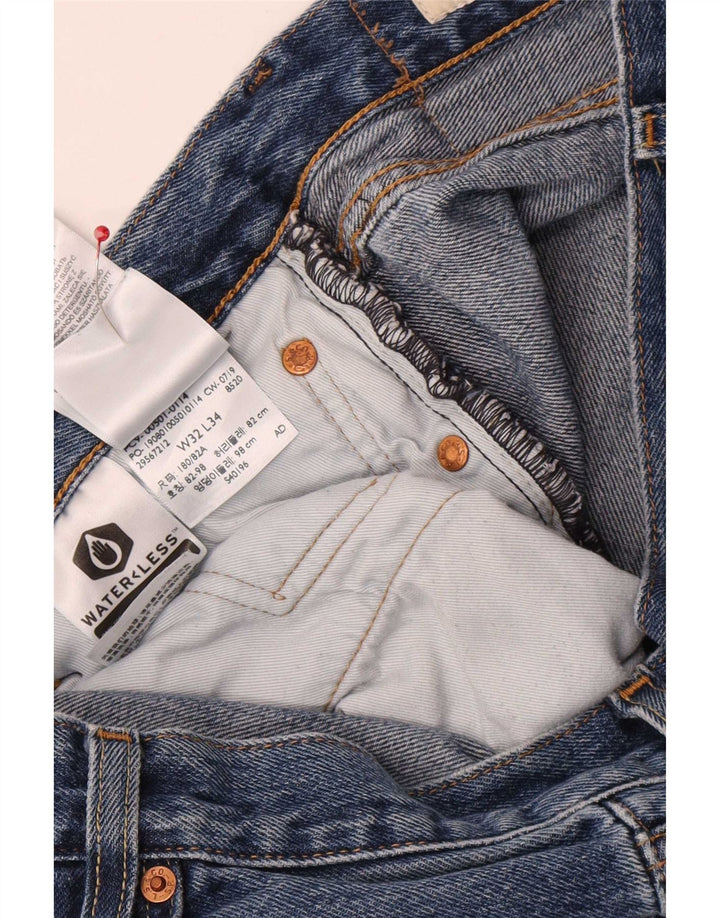 Levi's Jean Droit 501 Homme Bleu W32 L34 Coton