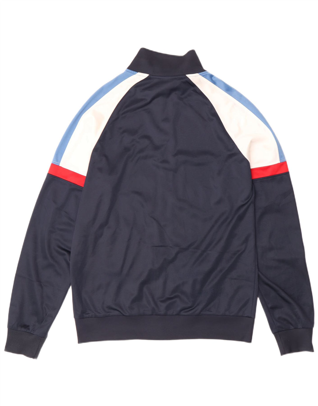 Diadora Veste de survêtement pour homme Large Bleu Marine Colorblock Polyester