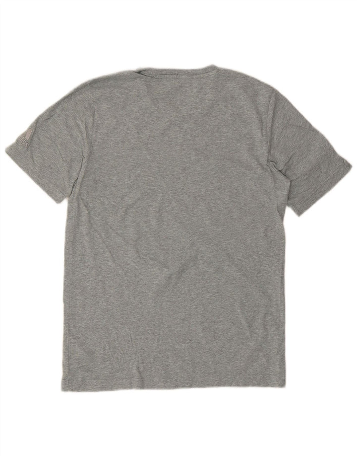 ADIDAS T-Shirt Graphique Homme Petit Gris Coton