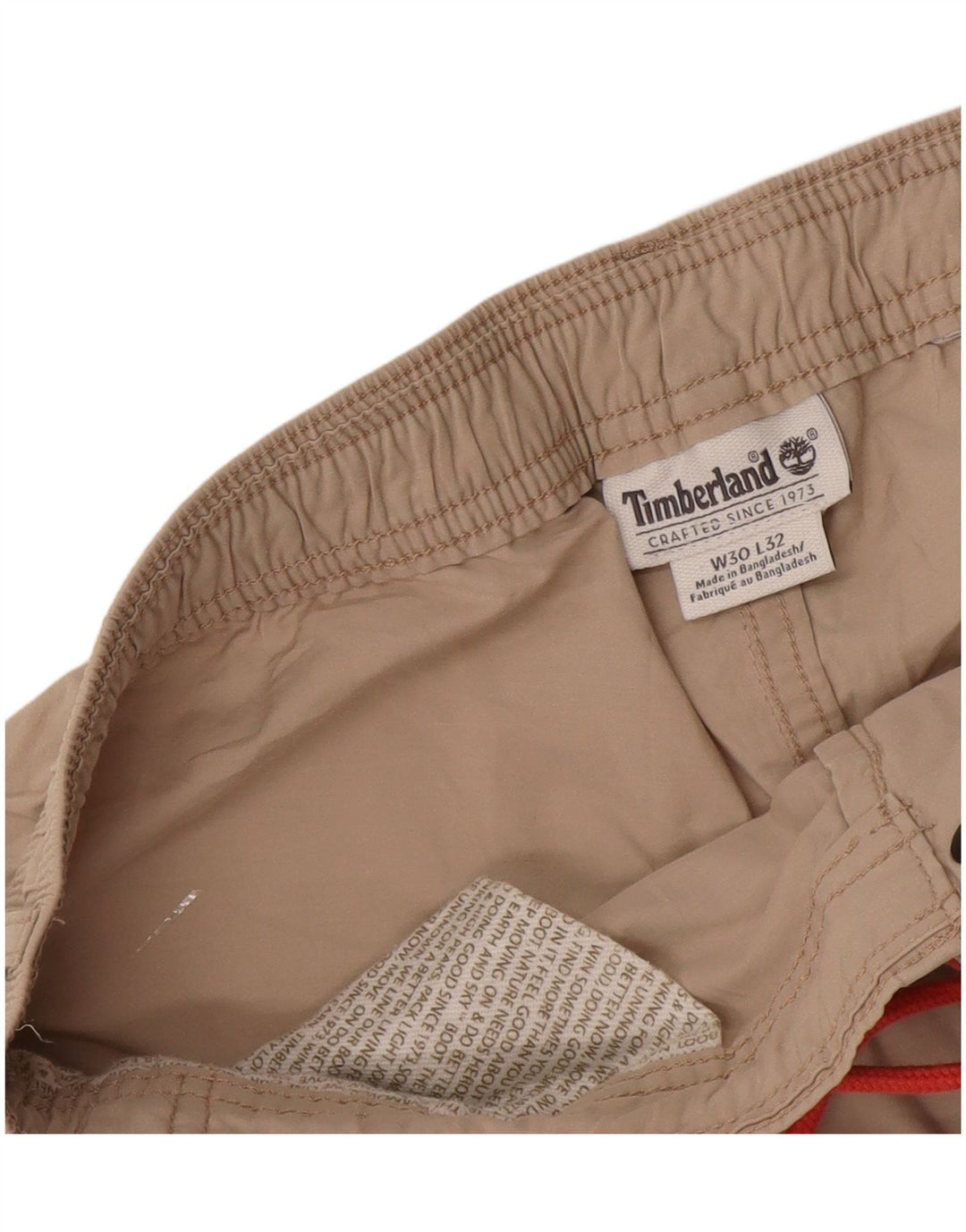 Timberland Pantalon Chino Slim Homme W30 L32 Beige