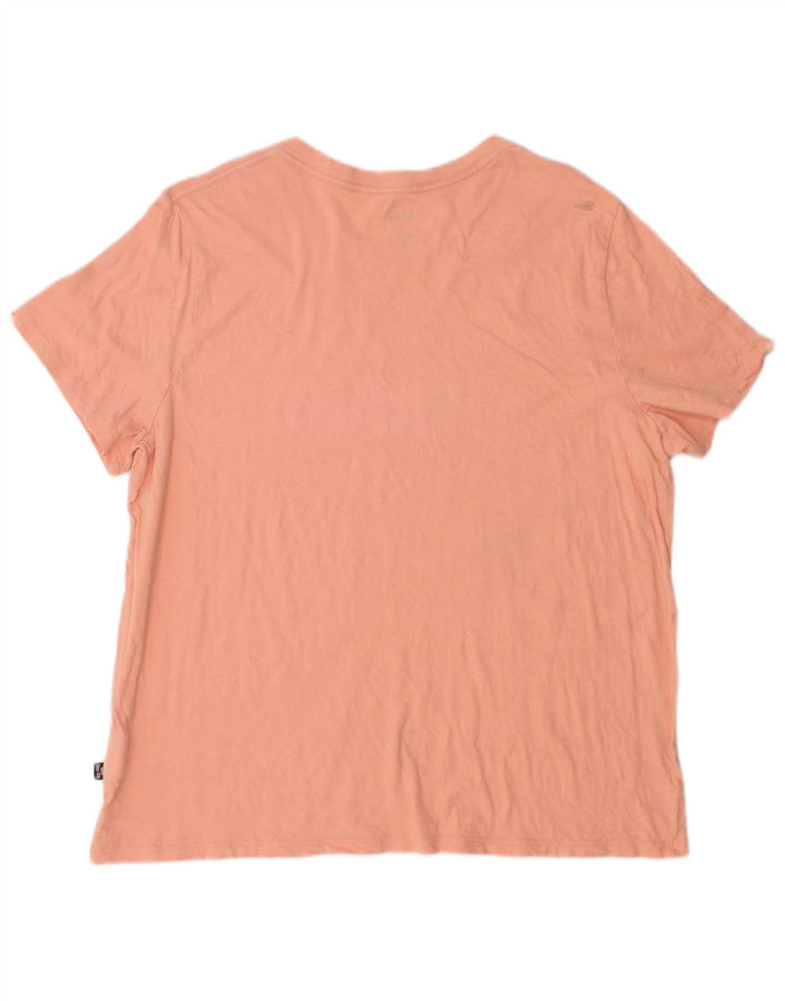 PUMA T-Shirt Graphique Femme UK 18 XL Rose Coton