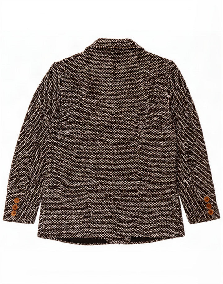 Avedon Veste blazer à 2 boutons pour femme IT 50 XL Laine à pois marron