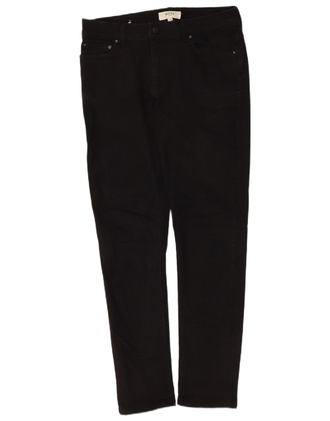 Reiss Jean Slim Femme W30 L32 Noir Coton