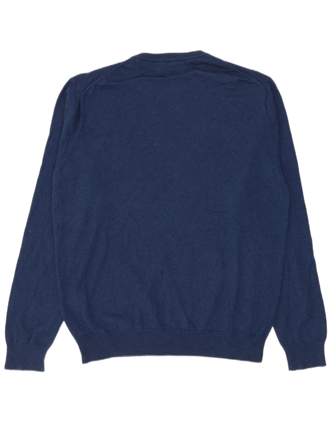 GANT Pull ras du cou pour homme en coton bleu marine Large