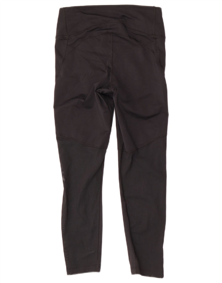 Nike Legging court Dri Fit pour femme UK 8 Small Noir Polyester