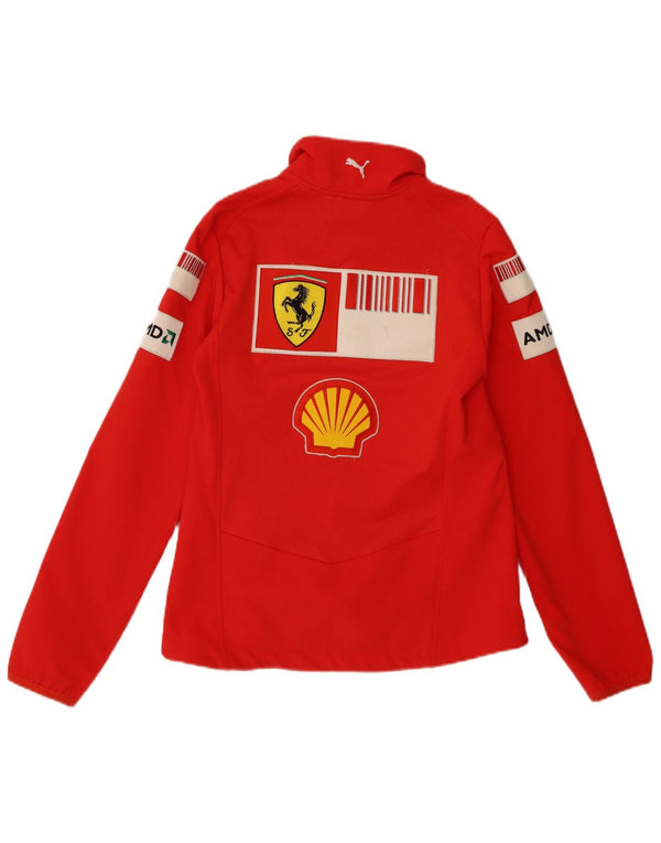 Puma Veste de Survêtement Ferrari Graphic Homme Rouge Petit Polyester