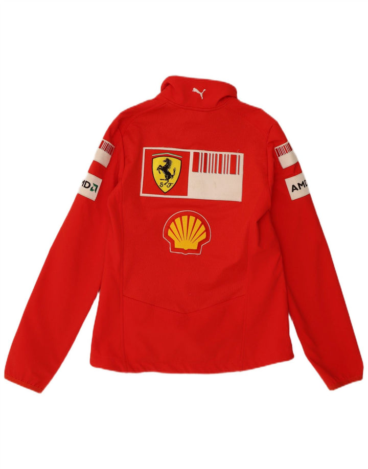 Puma Veste de Survêtement Ferrari Graphic Homme Rouge Petit Polyester