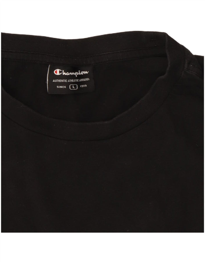 Champion Débardeur Femme UK 16 Large Noir Coton