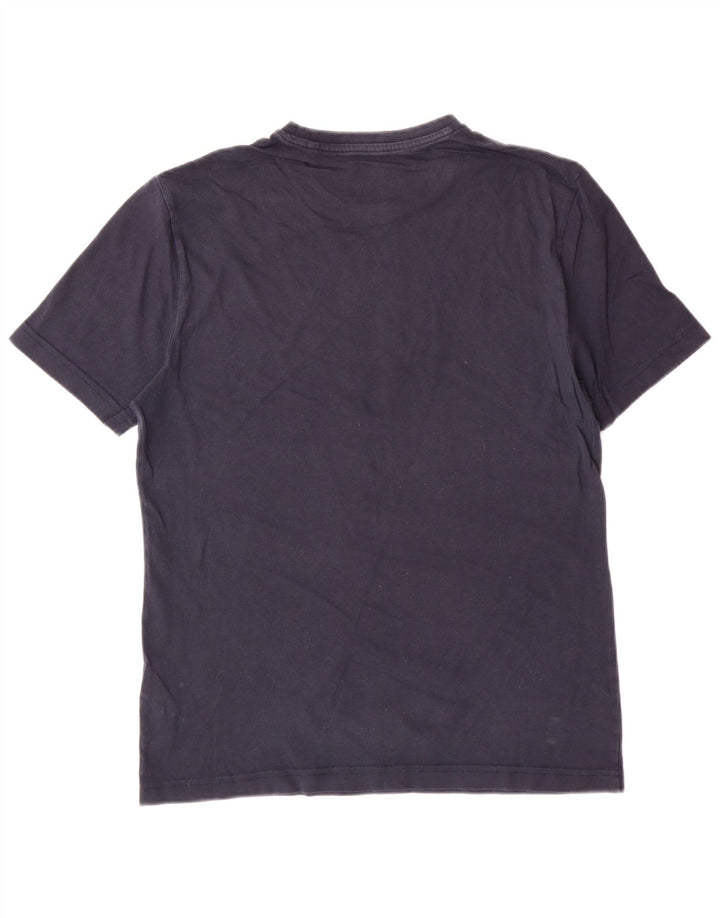 PENGUIN T-Shirt Graphique Homme Bleu Marine Moyen Coton
