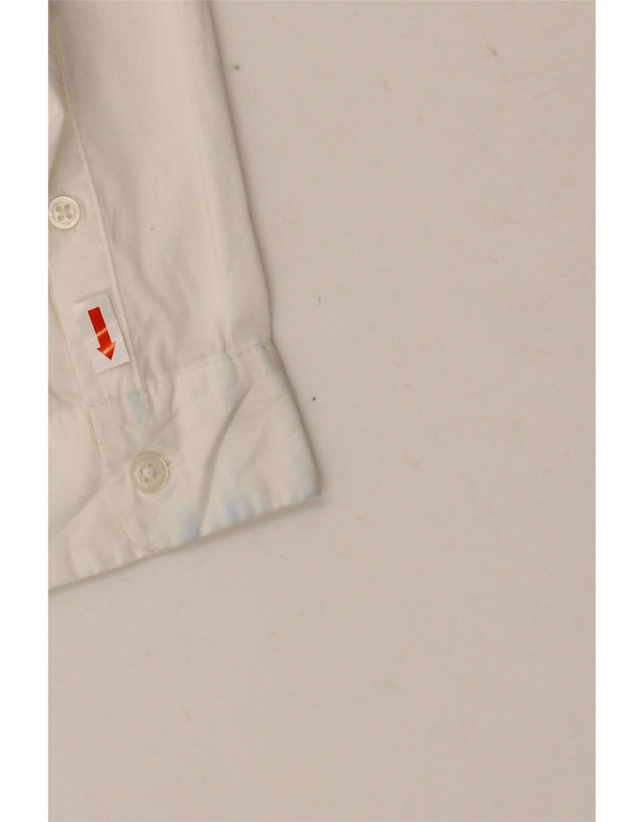 United Colors of Benetton Chemise Garçon 10-11 ans XL Blanc Coton