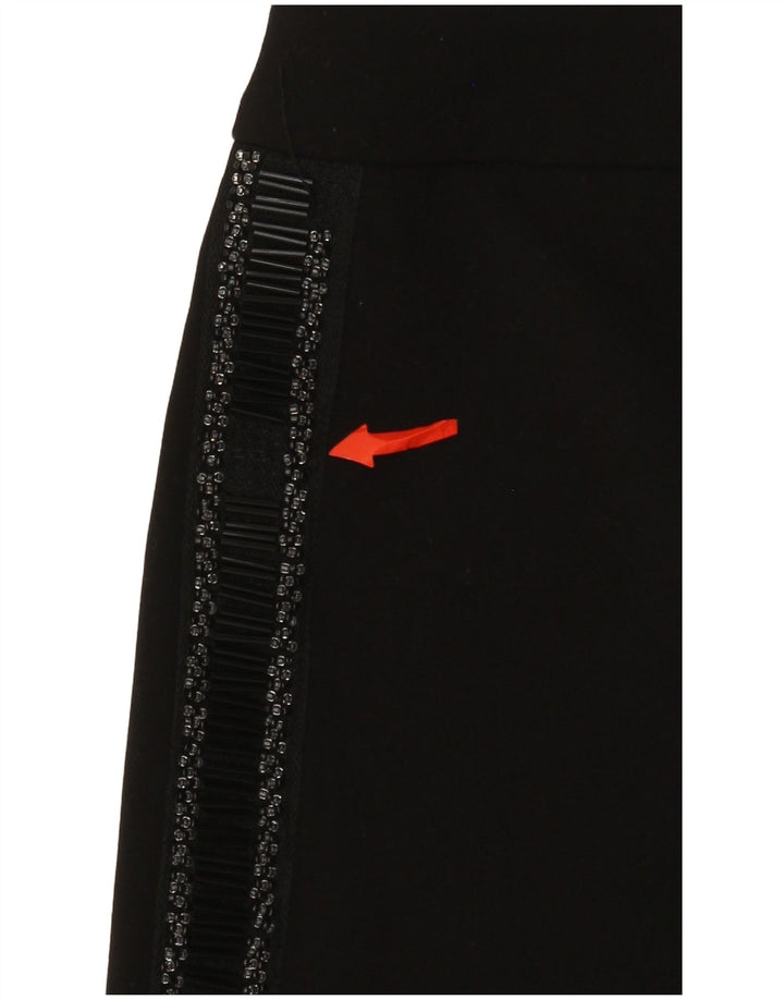 Zara Short décontracté pour femme XS W24 Noir Polyester