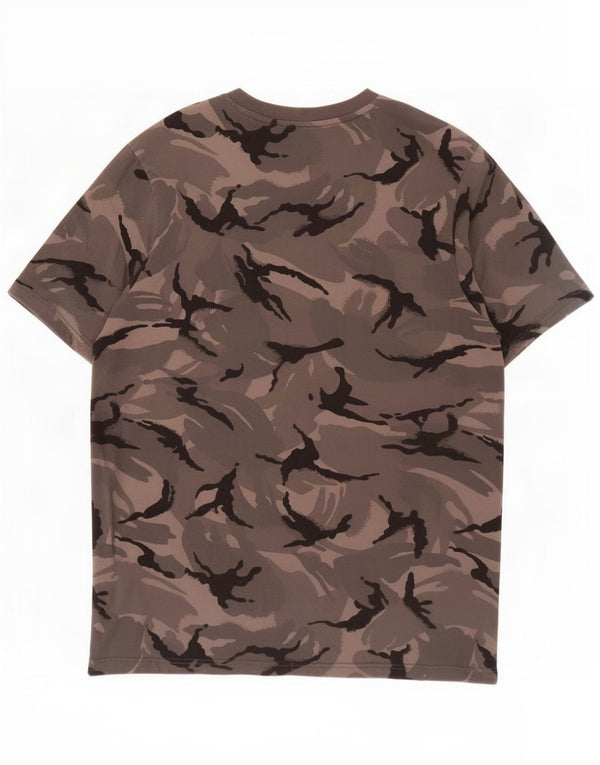 Adidas Mens Graphic T-Shirt Top XL Gris Camouflage Coton