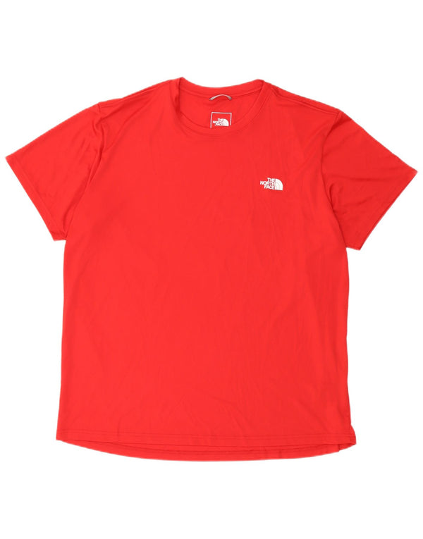 The North Face T-Shirt Homme Top XL Rouge Polyester