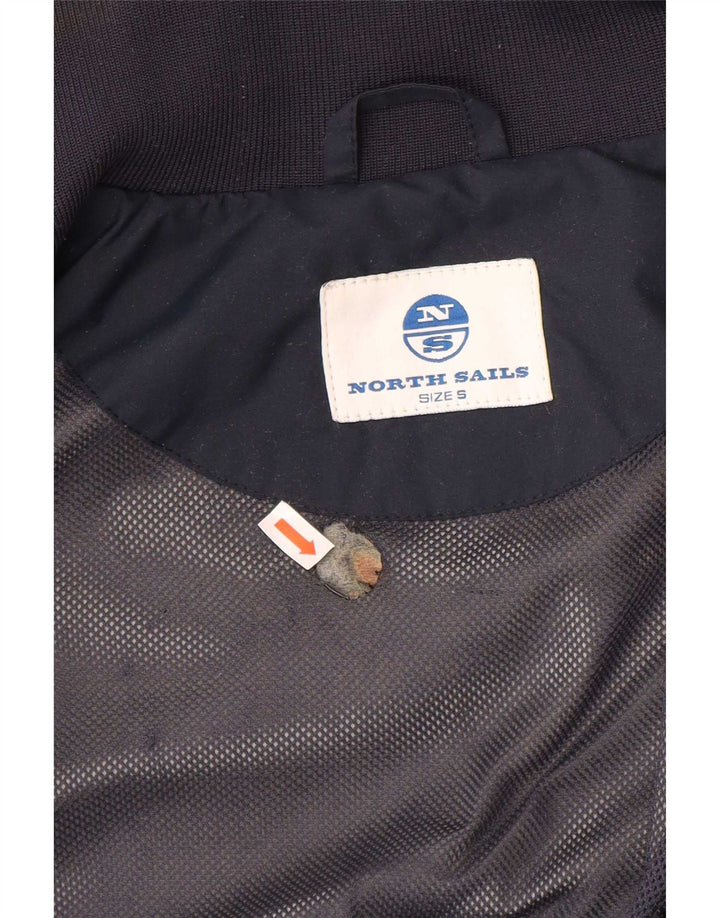 North Sails Veste Bomber Graphique Pour Homme UK 36 Petit Nylon Bleu Marine