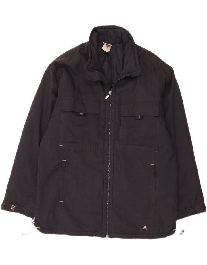 Adidas Veste utilitaire pour homme UK 44/46 Large Noir Polyester