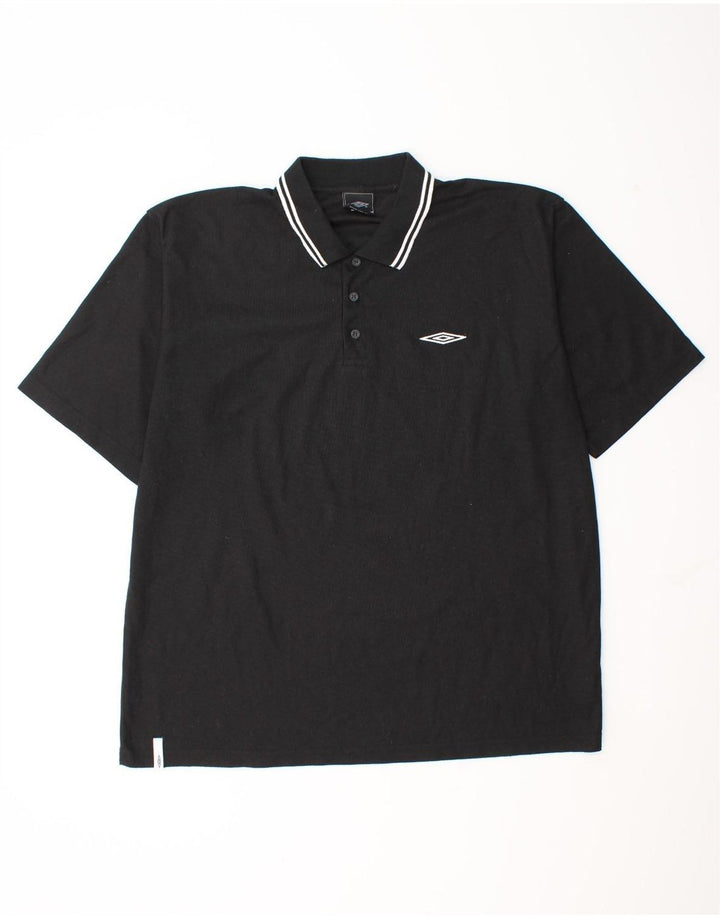Umbro Polo Homme 2XL Noir Polyester